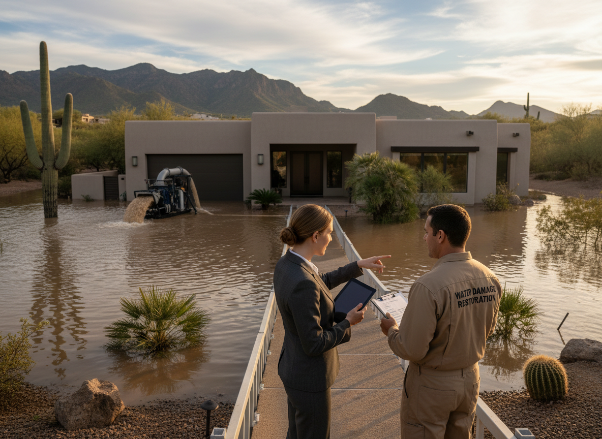 Water Damage Restoration in McCormick Ranch