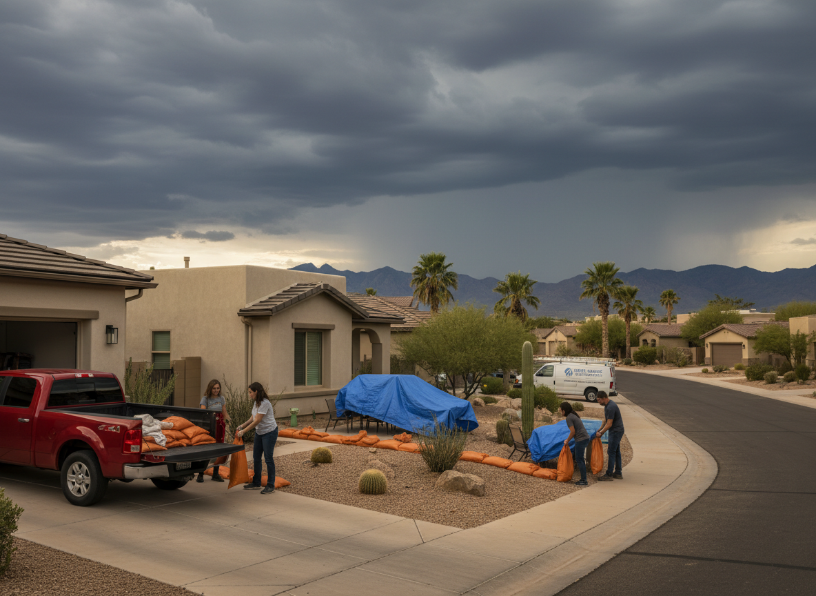 Monsoon Flood Preparation for Scottsdale Homes