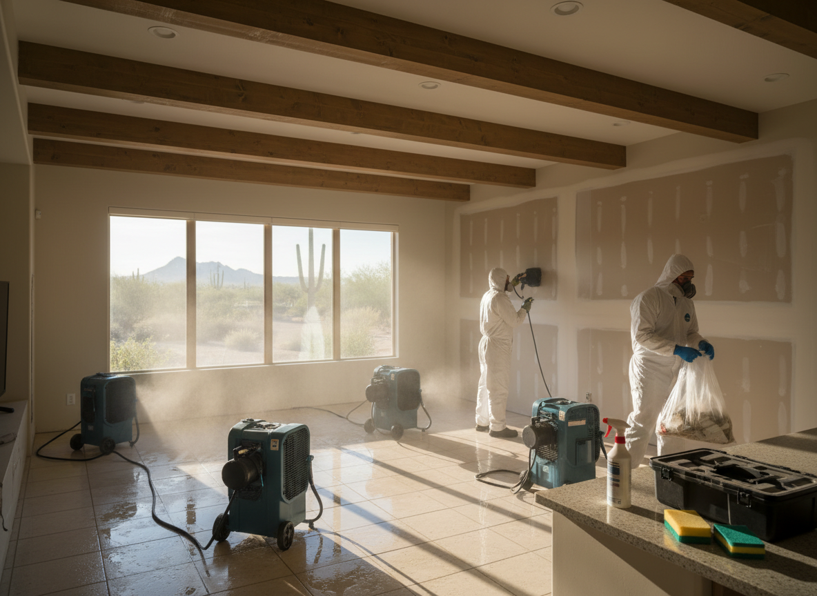 Water Damage Restoration in DC Ranch