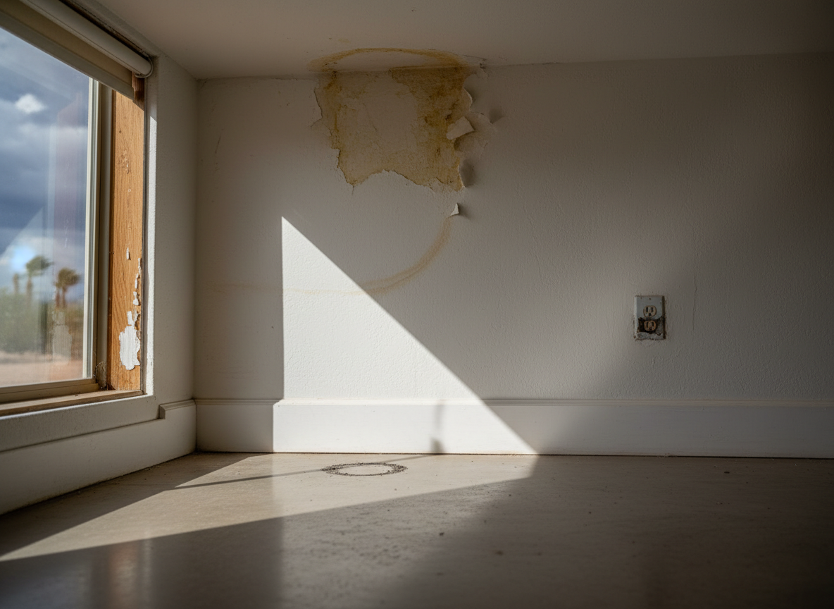 Signs of Hidden Water Damage After Scottsdale Storms